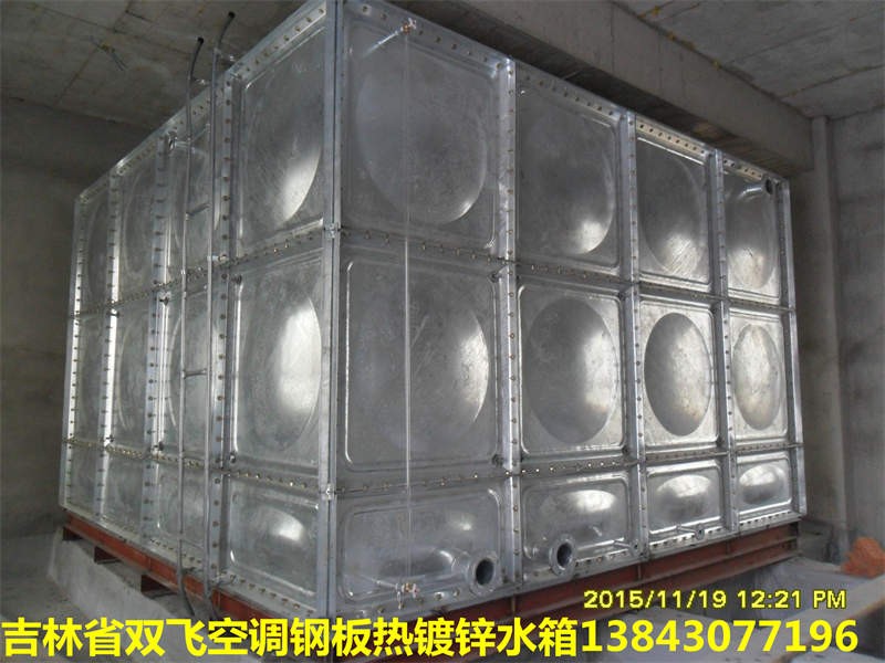 长春组合式钢板热镀锌水箱